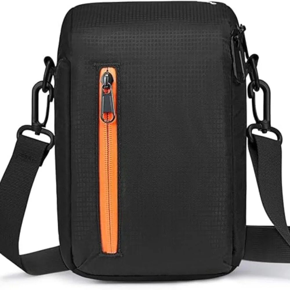 S-ZONE Dual-Open Camera Bag Waterproof Case - Black